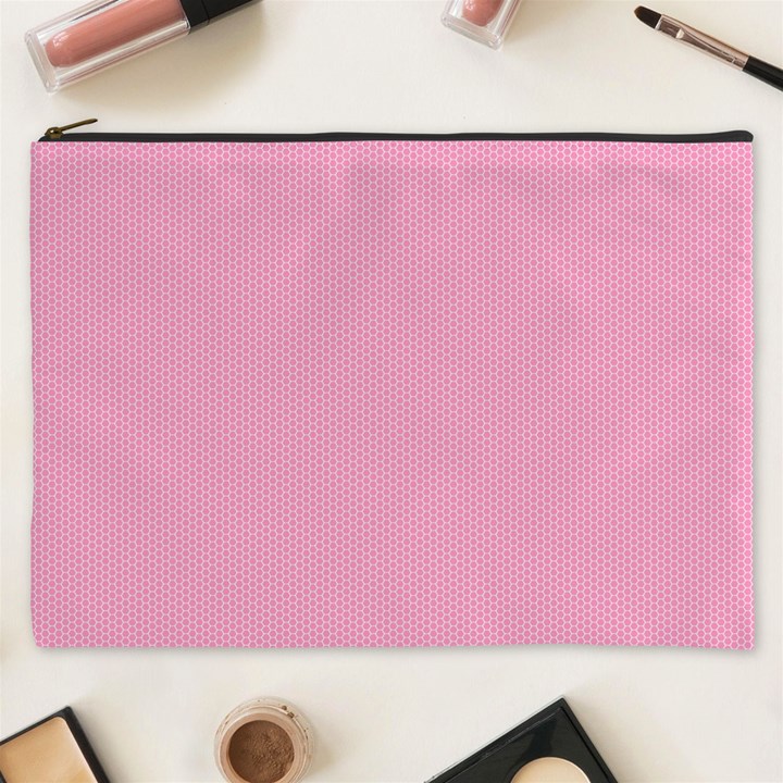 Background Pink Modern Cosmetic Bag (XXXL)