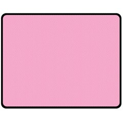 Background Pink Modern Double Sided Fleece Blanket (medium)  by nateshop