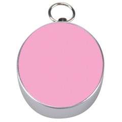 Background Pink Modern Silver Compasses by nateshop