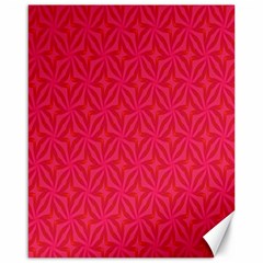 Background Red Motif Canvas 16  X 20 