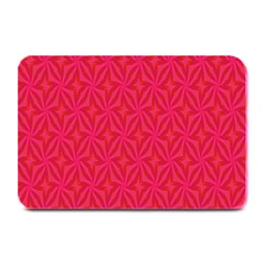 Background Red Motif Plate Mats by nateshop