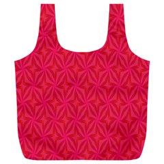 Background Red Motif Full Print Recycle Bag (xxl) by nateshop