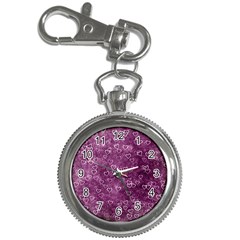 Background Purple Love Key Chain Watches by nateshop