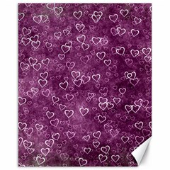 Background Purple Love Canvas 16  X 20  by nateshop