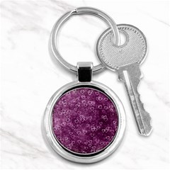 Background Purple Love Key Chain (round) by nateshop