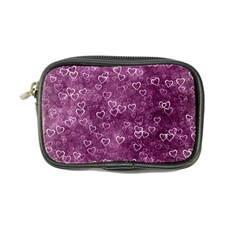 Background Purple Love Coin Purse by nateshop