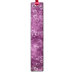 Background Purple Love Large Book Marks by nateshop