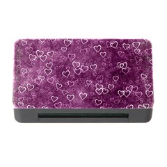 Background Purple Love Memory Card Reader With Cf by nateshop