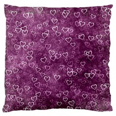 Background Purple Love Standard Flano Cushion Case (one Side) by nateshop