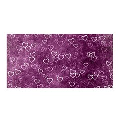 Background Purple Love Satin Wrap 35  X 70  by nateshop