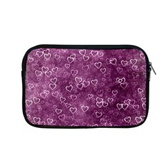 Background Purple Love Apple Macbook Pro 13  Zipper Case by nateshop