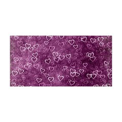 Background Purple Love Yoga Headband by nateshop