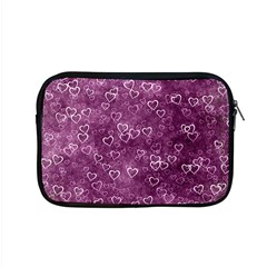 Background Purple Love Apple Macbook Pro 15  Zipper Case by nateshop