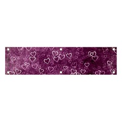 Background Purple Love Banner And Sign 4  X 1 