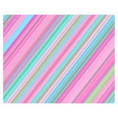 Background-lines Pink Double Sided Flano Blanket (medium)  by nateshop