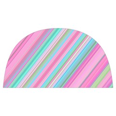 Background-lines Pink Anti Scalding Pot Cap