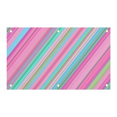 Background-lines Pink Banner And Sign 5  X 3 