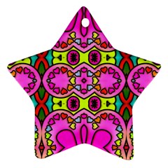 Abstract-karakkter Star Ornament (two Sides) by nateshop