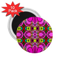 Abstract-karakkter 2 25  Magnets (10 Pack)  by nateshop