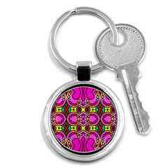 Abstract-karakkter Key Chain (round) by nateshop