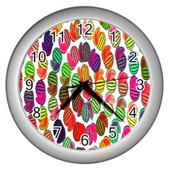 Watermelon Wall Clock (silver) by nateshop