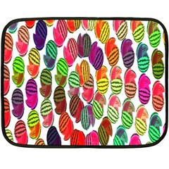 Watermelon Double Sided Fleece Blanket (mini)  by nateshop