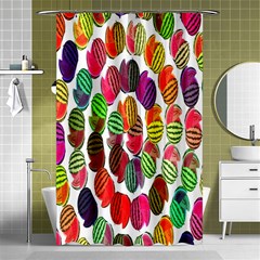 Watermelon Shower Curtain 48  X 72  (small)  by nateshop