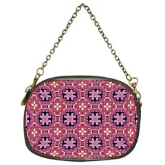 Abstract-background-motif Chain Purse (one Side)