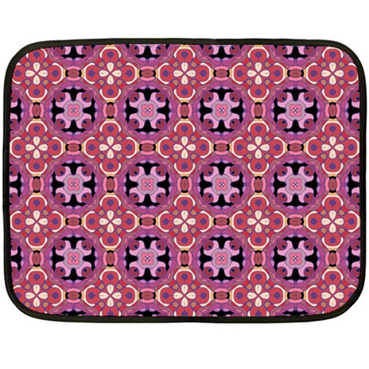 Abstract-background-motif Double Sided Fleece Blanket (Mini) 