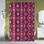 Abstract-background-motif Shower Curtain 48  x 72  (Small)  Curtain(48  X 72 ) - 42.18 x64.8  Curtain(48  X 72 )