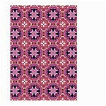 Abstract-background-motif Large Garden Flag (Two Sides) Back