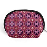 Abstract-background-motif Accessory Pouch (Medium) Front