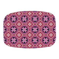 Abstract-background-motif Mini Square Pill Box by nateshop