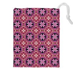 Abstract-background-motif Drawstring Pouch (4xl) by nateshop