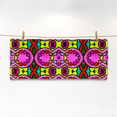 Abstract-karakkter Hand Towel by nateshop