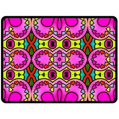 Abstract-karakkter Fleece Blanket (large) 