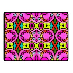 Abstract-karakkter Fleece Blanket (small) by nateshop