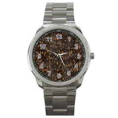 Abstract Dots Sport Metal Watch by nateshop