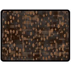 Abstract Dots Fleece Blanket (large) 