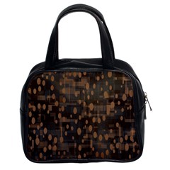 Abstract Dots Classic Handbag (two Sides) by nateshop