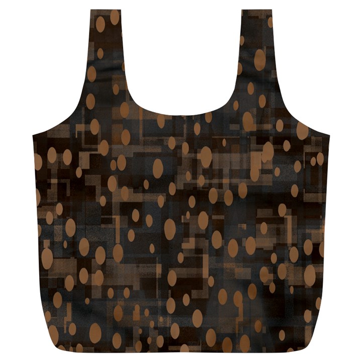 Abstract Dots Full Print Recycle Bag (XL)