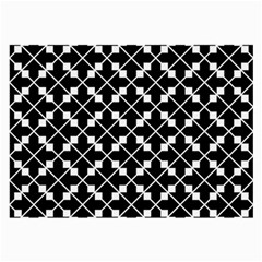 Abstract-black Large Glasses Cloth by nateshop