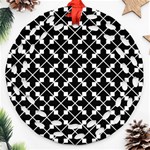 Abstract-black Ornament (Round Filigree) Front