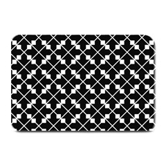 Abstract-black Plate Mats by nateshop