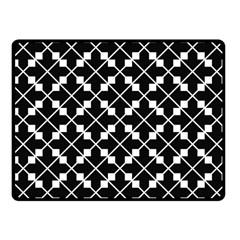 Abstract-black Fleece Blanket (small) by nateshop