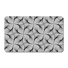 Abstract-gray Magnet (rectangular) by nateshop