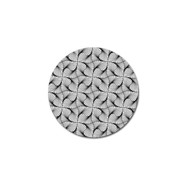 Abstract-gray Golf Ball Marker