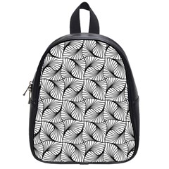 Abstract-gray School Bag (small) by nateshop