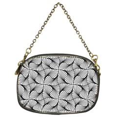 Abstract-gray Chain Purse (one Side)