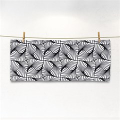 Abstract-gray Hand Towel by nateshop